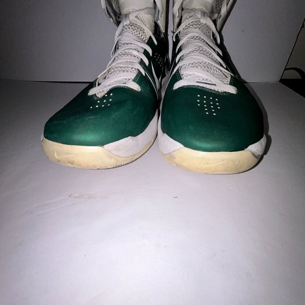 Nike Hyperdunk Leather Basketball Shoes Flywire 407627 Green 2010 Men's Size 16 - Picture 4 of 16